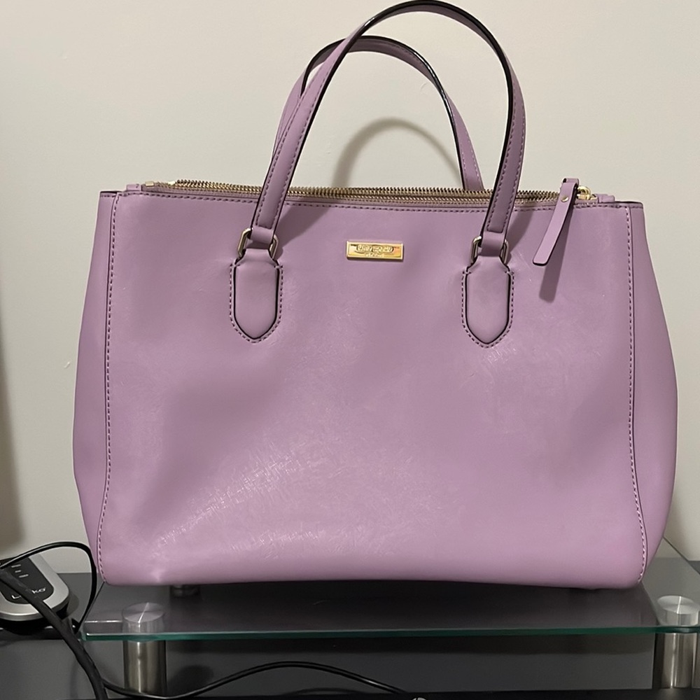 Purple Kate Spade Bag